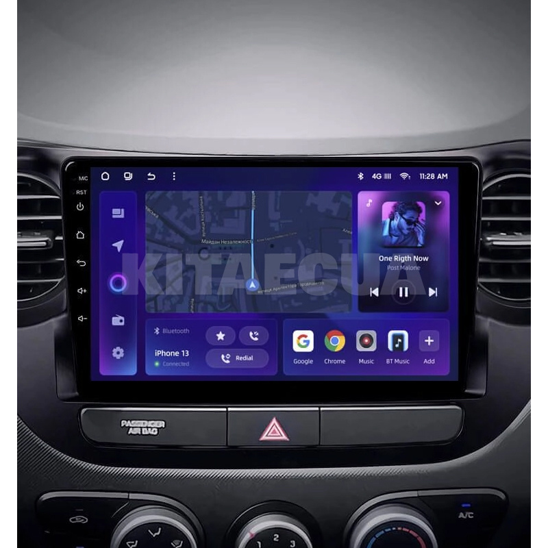 Штатна магнітола MOSS M2 4+32 Gb 9" Hyundai i10 2013-2016 AMS (49133) - 2