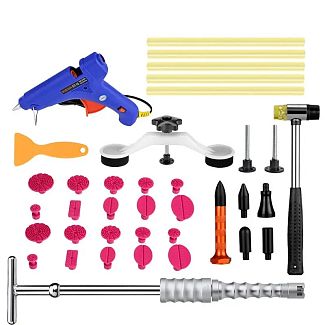 Набор инструментов для PDR с обратным молотком и нокдауном Hammer