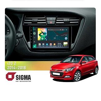 Штатна магнітола X9464 4+64 ГБ 9" Hyundai i20 2 GB 2014-2018 SIGMA4car