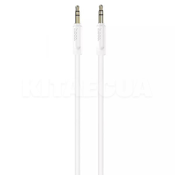 Кабель mini Jack 3.5 mm - mini Jack 3.5 mm UPA16 2м белый HOCO (319770003)