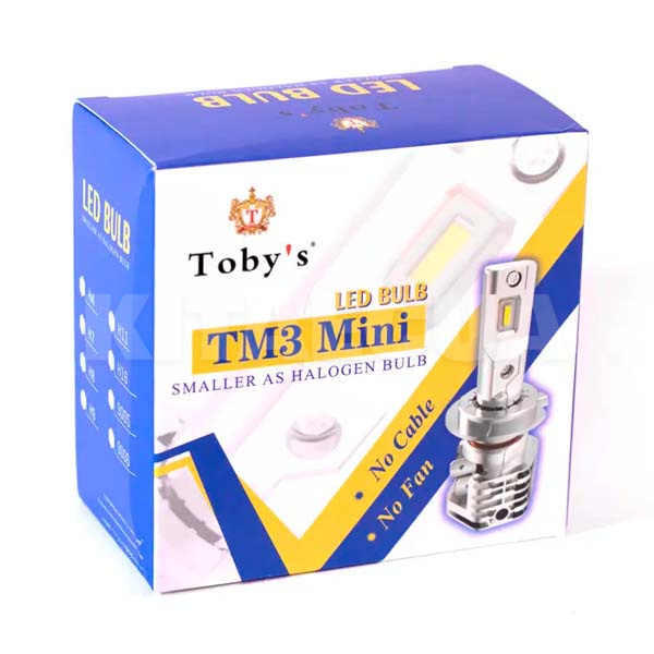 LED лампа для авто TM3 MINI HB4 15W 6000K (комлпект) TBS Design (370055007) - 2