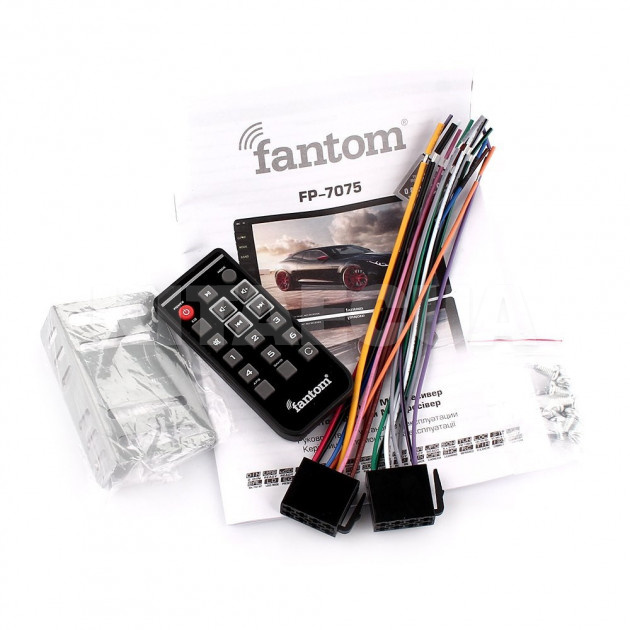 Автомагнітола 2DIN 4x50 W з 7" TFT дисплеєм FANTOM (W5631) - 2