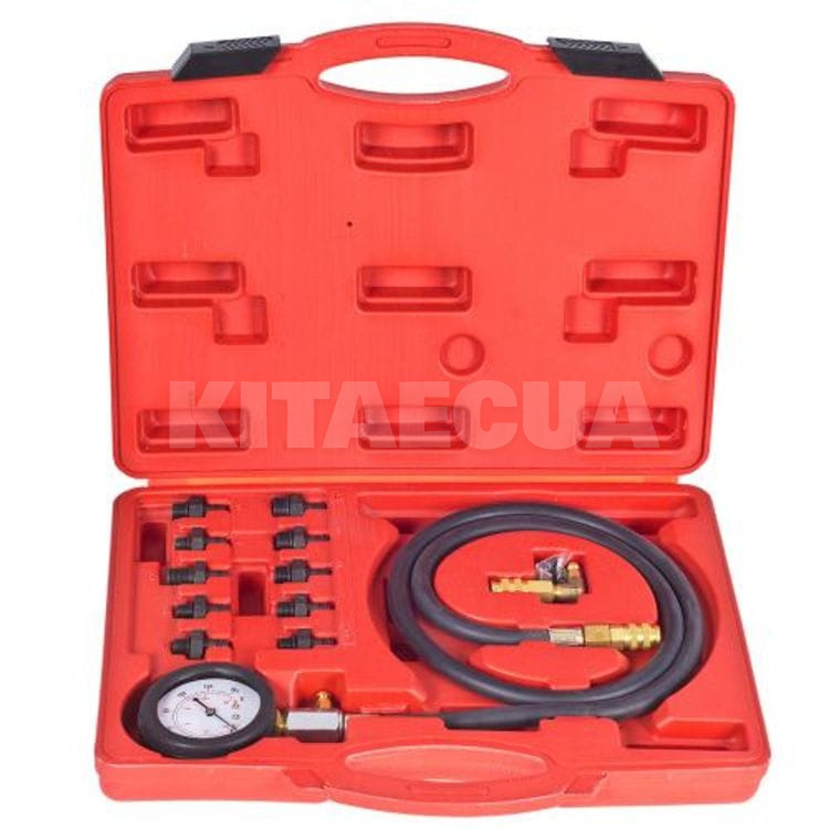 Тестер давления масла в двигателе (наб.14 предметов) Alloid (Т-5042)