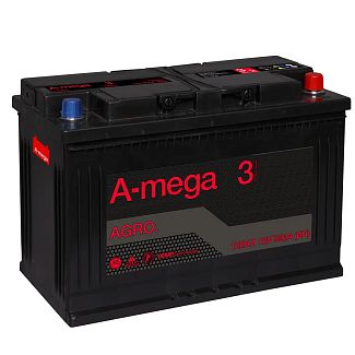 Аккумулятор автомобильный 120Ач 950А "+" слева A-Mega