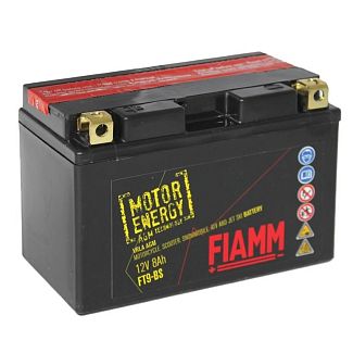 Мото аккумулятор 8Ач 110А "+" слева FIAMM