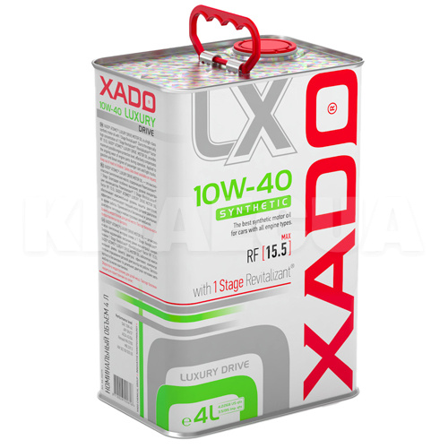 Масло моторне синтетичне 4л 10W-40 Luxury Drive XADO (XA 20275)