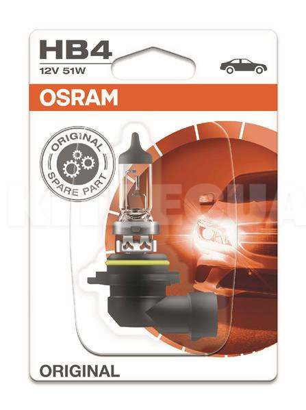 Галогенная лампа HB4 51W 12V Original блистер Osram (OS 9006_01B)