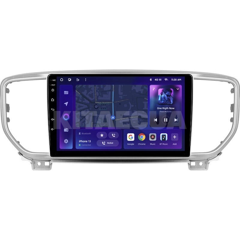 Штатная магнитола MOSS M2 4+32 Gb 9" Kia Sportage 4 QL 2018-2022 (B) AMS (49227)