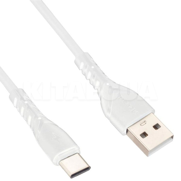 Кабель USB Type-C 3А PD-B47a 1м білий Proda (PD-B47a-WHT) - 3