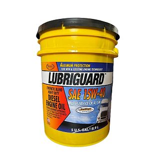 Масло моторне Напівсинтетичне 18.9л для важкої техніки SBHD 15W40 Lubriguard