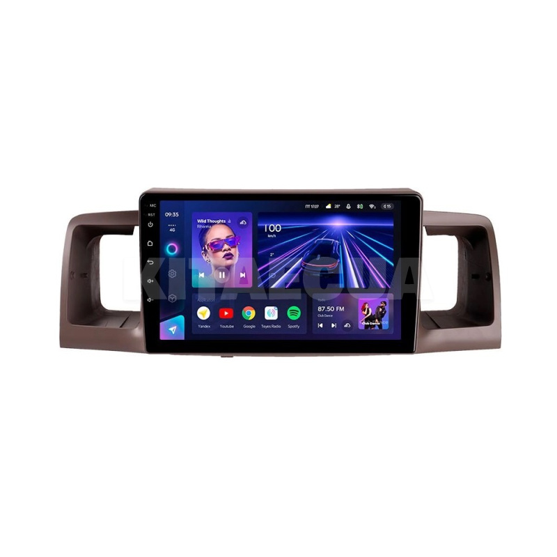 Штатная магнитола CC3L 4+32Gb 9" Toyota Corolla E120 2000-2004 Teyes (42950)