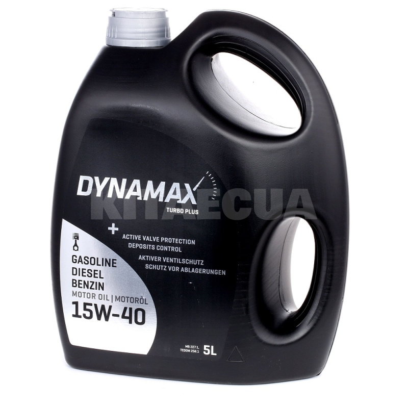 Олія моторна мінеральна 5л 15W-40 Turbo PLUS 4-тактне DYNAMAX (502154)