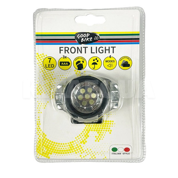 Фонарь светодиодный налобный Good Bike (92303-IS) - 5