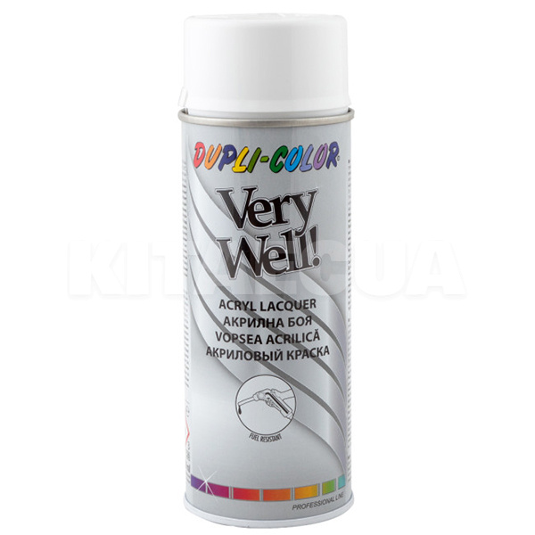 Краска-эмаль универсальная 400мл Ral 9003 сигнально-белая Very Well Dupli Color (VW90030-DUPLI-COLOR)