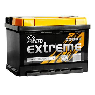 Аккумулятор автомобильный 63Ач 620А "+" слева EXTREME