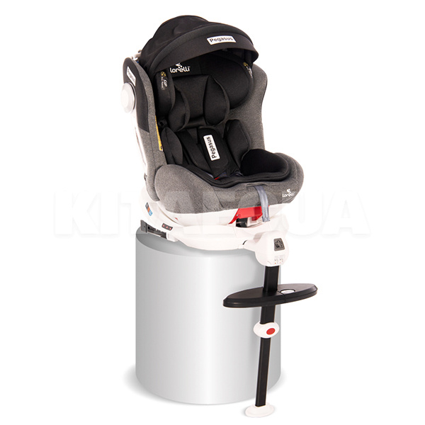 Автокрісло дитяче Pegasus Isofix Light&Dark Grey 0-36 кг Lorelli (10071462102) - 3