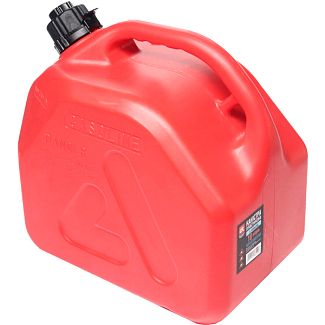 Канистра 10л пластиковая с лейкой Дорожня карта