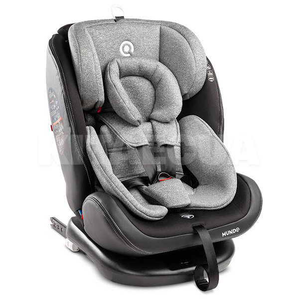 Автокрісло дитяче Mundo Isofix Grey 0-36 кг Caretero (TERO-2600) - 8