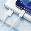 Кабель USB - Lightning 2.4А Dynamic Series Fast Charging 1м белый BASEUS (CALD000402)