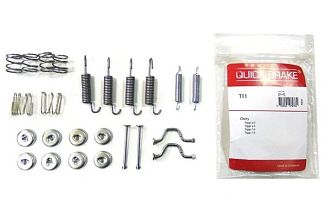 Ремкомплект колодок ручного гальма QUICK BRAKE