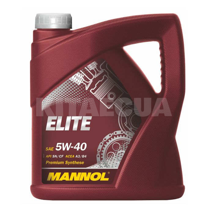 Масло моторное синтетическое 5л 5W-40 Elite Mannol (MN7903-5) - 2