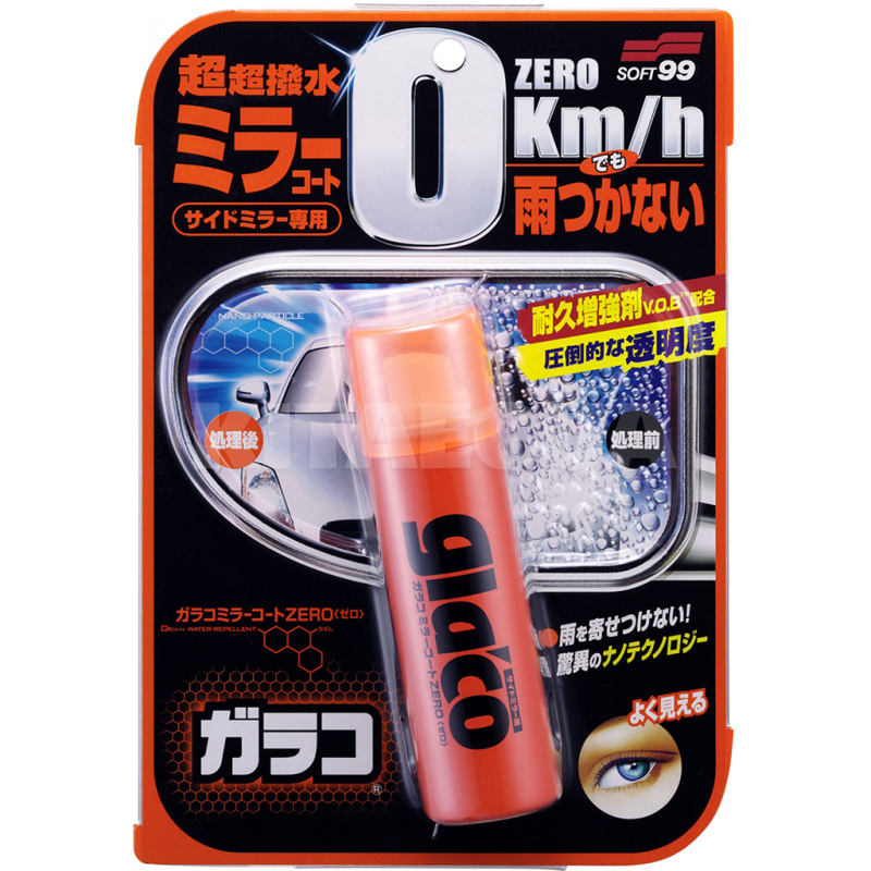 Антидощ 40мл для дзеркал Glaco Nano Coat Mirror Zero SOFT99 (04172)