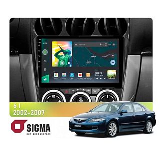 Штатна магнітола X9232 2+32 Gb 9" Mazda 6 GG 2002-2007 SIGMA4car