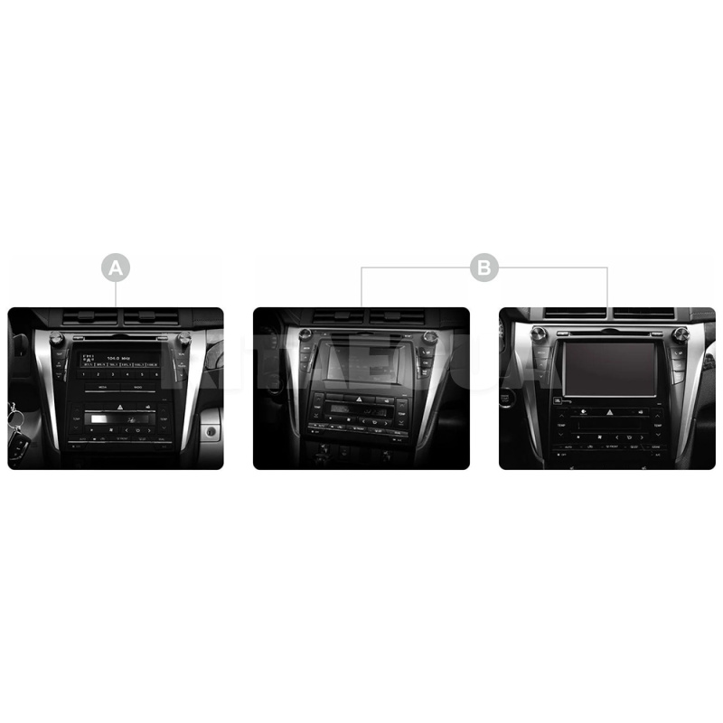 Штатная магнитола E10232 2+32 Gb 10" Toyota Camry 7 XV 55 2014-2017 SIGMA4car (42373) - 3