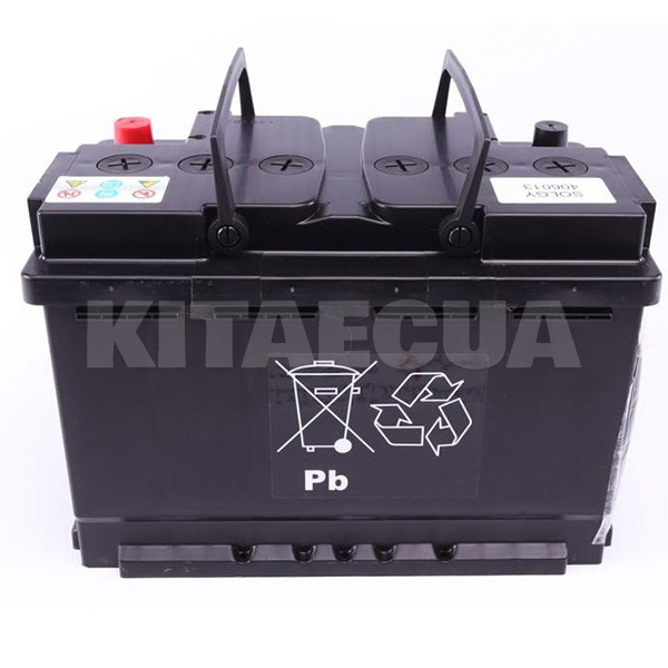 Аккумулятор автомобильный 75Ач 700А "+" справа Solgy (406013) - 2