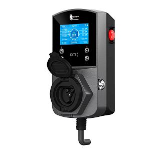 Зарядка для электромобиля 22 кВт 32A 3-фазы Type 2 (универсальная) Draco Wi-Fi FEYREE