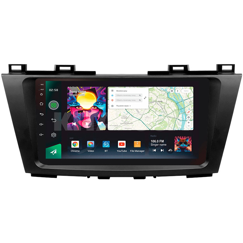 Штатная магнитола PRO 9464 4+64 Gb 9" Mazda 5 3 CW 2010-2015 SIGMA4car (39778)