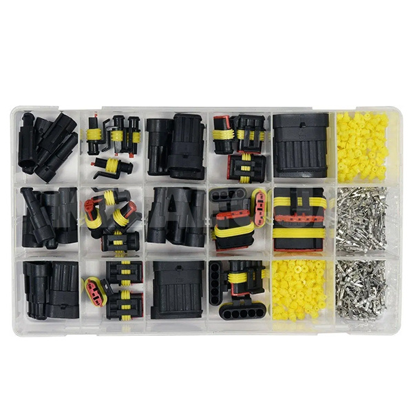 Набор герметичных разъемов для электрических контактов 424 предмета YATO (YT-06869) - 3