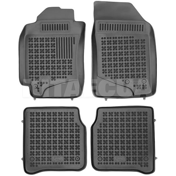 Резиновые коврики в салон Toyota Corolla VIII (E110) (1997-2002) (4шт) 201403 REZAW-PLAST (30583)
