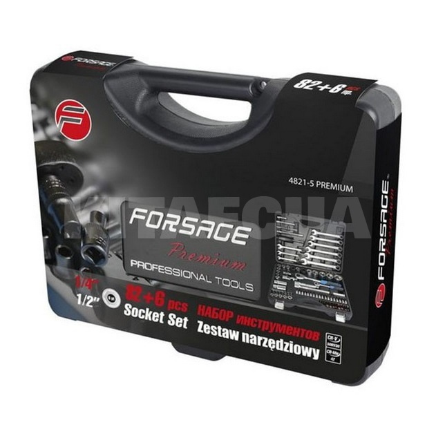 Набор инструментов 1/2" & 1/4" 88 предметов Forsage (F-4821-5 PREMIUM) - 4
