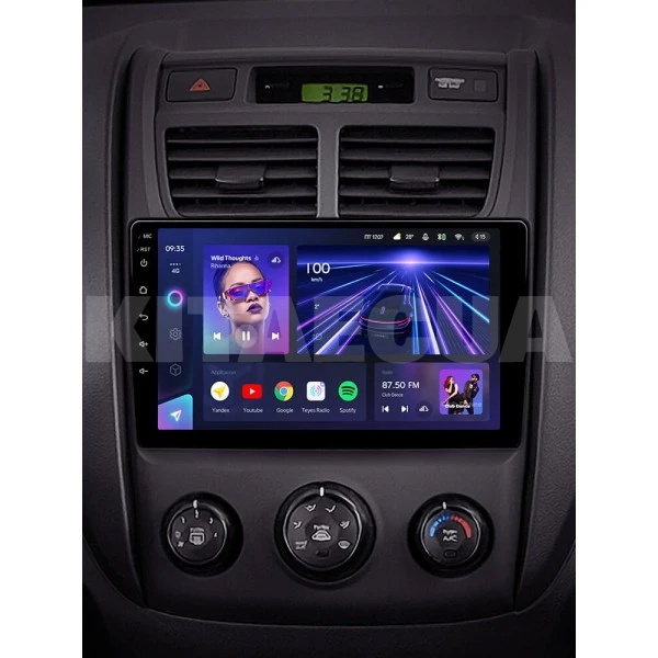 Штатная магнитола CC3 4+32 Gb 9" Kia Sportage 2 2007-2009 Teyes (46621) - 2