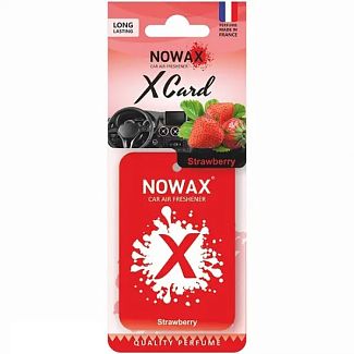 Ароматизатор "клубника" X CARD Strawbarry NOWAX