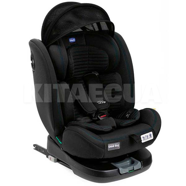 Автокрісло дитяче Unico Evo Air i-Size 0-36 кг чорне Chicco (87031.72)