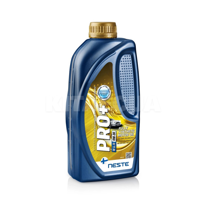 Масло моторне синтетичне 1л 0W-30 Pro+ W LL-III NESTE (118852)