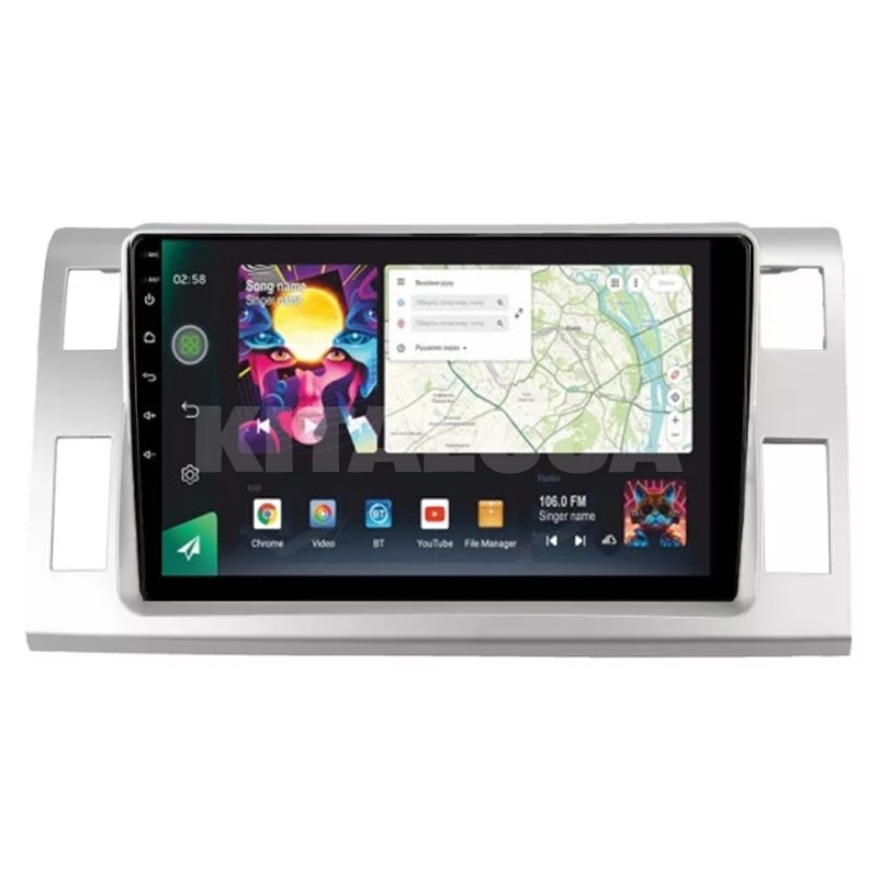 Штатна магнітола PRO 9464 4+64 Gb 9" Toyota Previa XR50 2006-2019 SIGMA4car (39987)