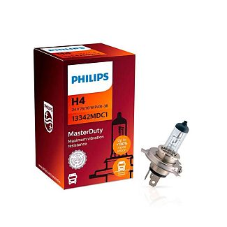 Галогенная лампа H4 75/70W 24V MasterDuty PHILIPS