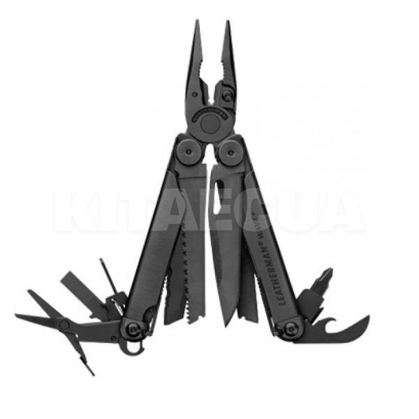 Мультитул в чехле CHARGE PLUS 19в1 черный Leatherman (ST-832601)