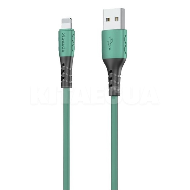 Кабель USB Lightning PD-B51i 1м зелений Proda (PD-B51i-GR) - 2