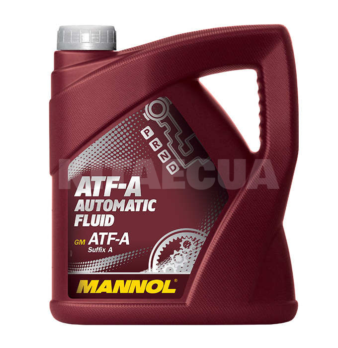 Рідина в гідропідсилювач керма (ГУР) 4л ATF-A Mannol (28010MNL)