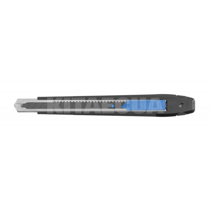 Нож сегментныйй 9 мм пластиковый и клипсо HOGERT (HT4C628)