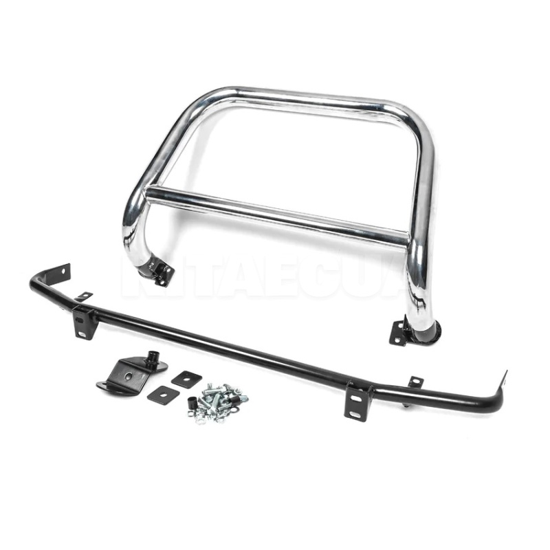 Кенгурятник Winbo V2 Hyundai Tucson JM 2004-20010 нержавеющая сталь Libao (bkt-a133003) - 2