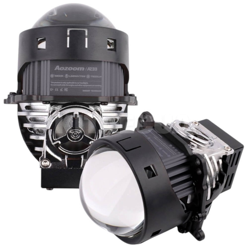 LED линзы в фары ULTIMATE U13 TRUCK 68/73W 5500K AMS (65727)