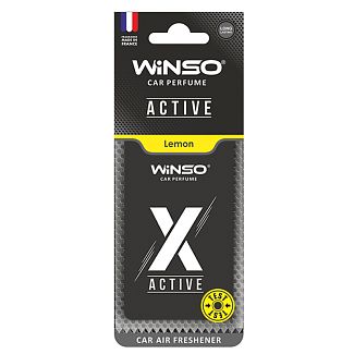 Ароматизатор X Active Lemon "лимон" сухой листик Winso