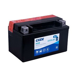 Мото аккумулятор 6Ач 90А "+" слева EXIDE