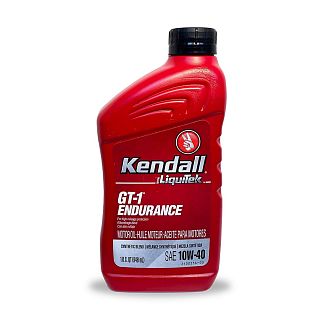 Масло моторне Напівсинтетичне 0.946л 10W40 GT-1 ENDURANCE Kendall