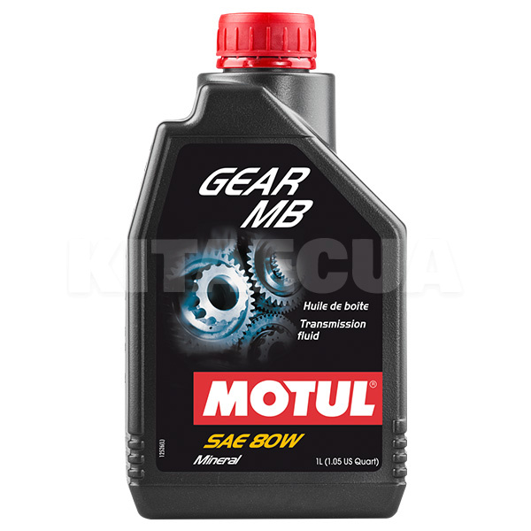 Масло трансмиссионное минеральное 1л 80W GL-4 MOTUL (105780)